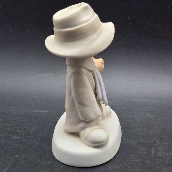 1980 To A Special Dad Precious Moments Jonathan and David Boy Dog Figurine - Picture 4 of 8